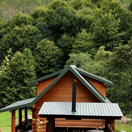 Holiday home Vysoka Brama дерев'яний будиночок з чаном *