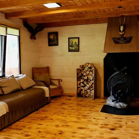 Vysoka Brama дерев'яний будиночок з чаном *