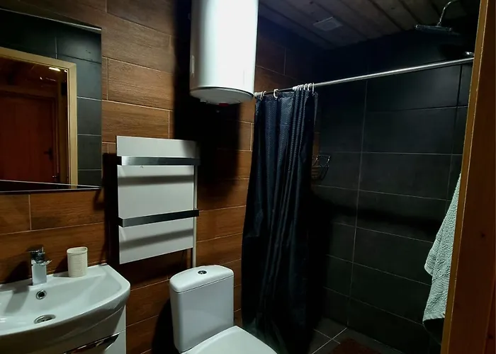 Vysoka Brama дерев'яний будиночок з чаном Holiday home Oriv