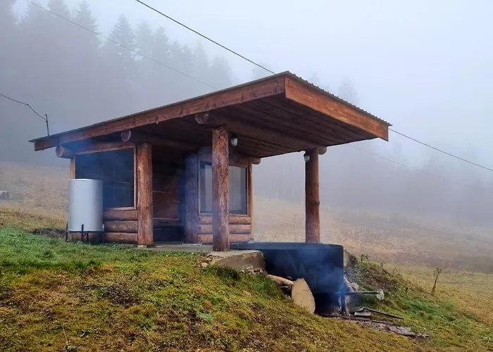 Vysoka Brama дерев'яний будиночок з чаном Holiday home Oriv