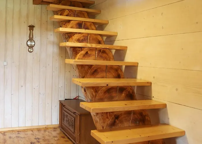 Holiday home Vysoka Brama дерев'яний будиночок з чаном
